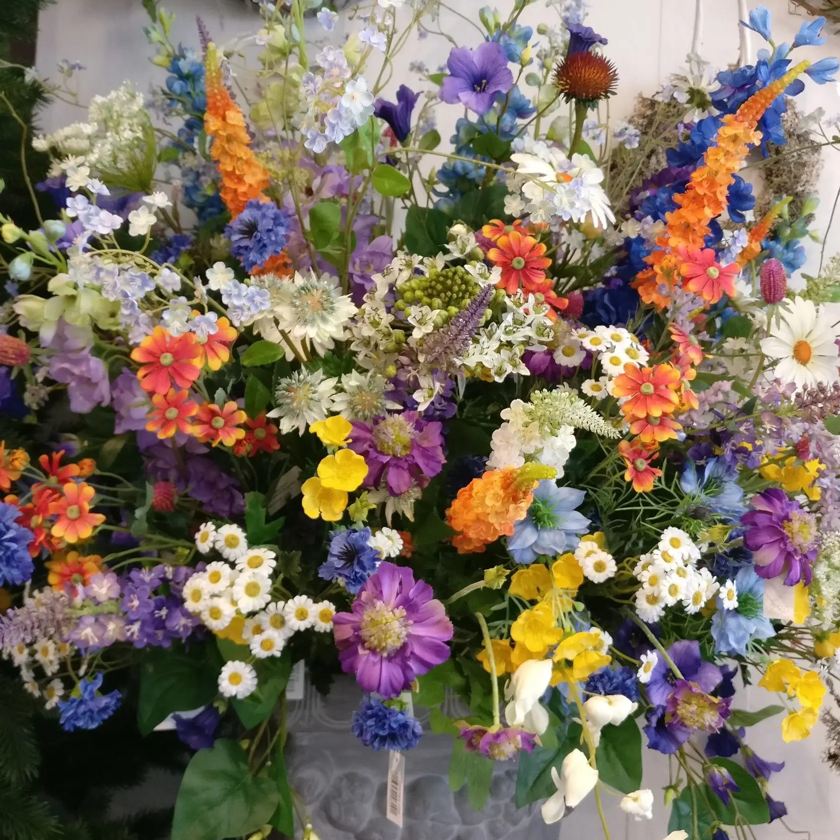 Artischoke Kunstblumen Wiesenblumen