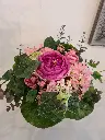 Rosenstrauß Artischoke Kunstblumen